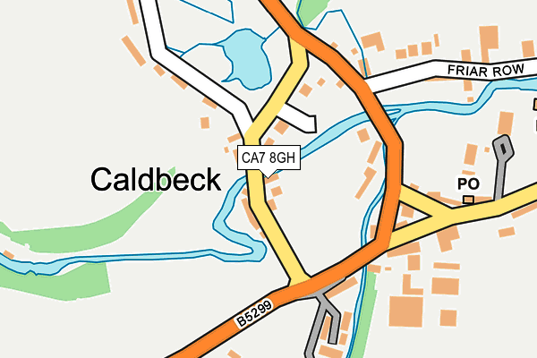 CA7 8GH map - OS OpenMap – Local (Ordnance Survey) CA7 8GH map - OS OpenMap – Local (Ordnance Survey)