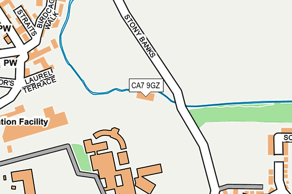 CA7 9GZ map - OS OpenMap – Local (Ordnance Survey) CA7 9GZ map - OS OpenMap – Local (Ordnance Survey)