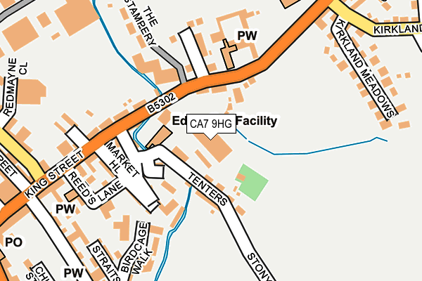 CA7 9HG map - OS OpenMap – Local (Ordnance Survey) CA7 9HG map - OS OpenMap – Local (Ordnance Survey)