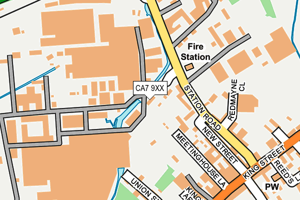 CA7 9XX map - OS OpenMap – Local (Ordnance Survey) CA7 9XX map - OS OpenMap – Local (Ordnance Survey)