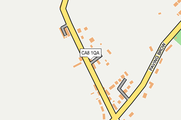 CA8 1QA map - OS OpenMap – Local (Ordnance Survey) CA8 1QA map - OS OpenMap – Local (Ordnance Survey)