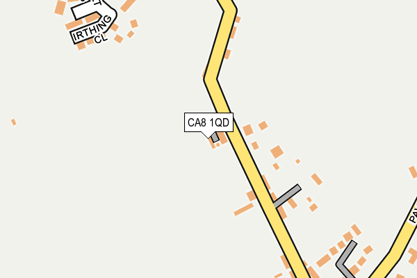 CA8 1QD map - OS OpenMap – Local (Ordnance Survey) CA8 1QD map - OS OpenMap – Local (Ordnance Survey)