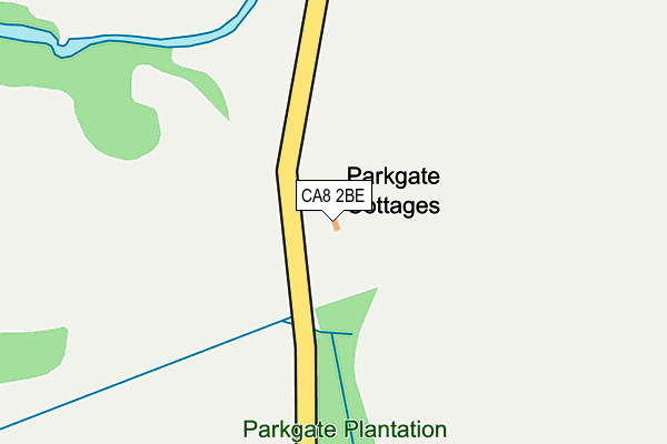 CA8 2BE map - OS OpenMap – Local (Ordnance Survey) CA8 2BE map - OS OpenMap – Local (Ordnance Survey)