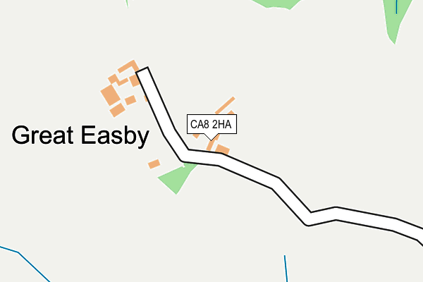 CA8 2HA map - OS OpenMap – Local (Ordnance Survey) CA8 2HA map - OS OpenMap – Local (Ordnance Survey)