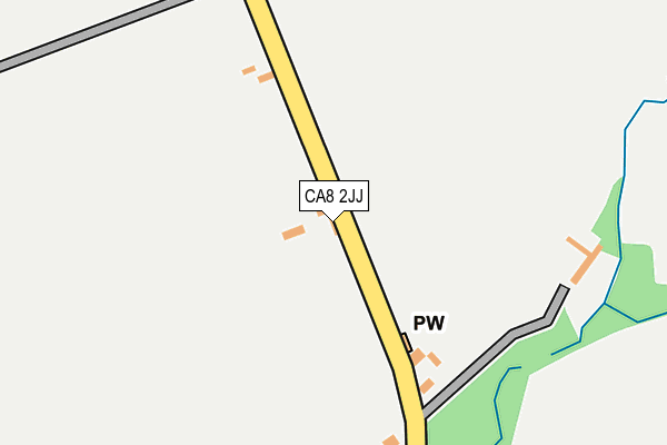CA8 2JJ map - OS OpenMap – Local (Ordnance Survey) CA8 2JJ map - OS OpenMap – Local (Ordnance Survey)