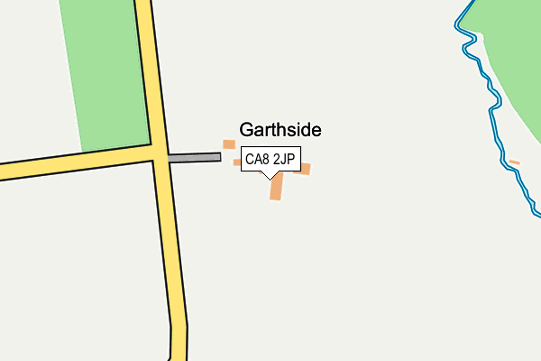 CA8 2JP map - OS OpenMap – Local (Ordnance Survey) CA8 2JP map - OS OpenMap – Local (Ordnance Survey)