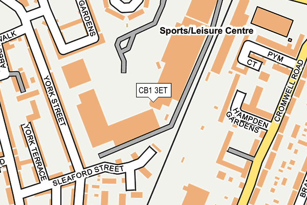CB1 3ET map - OS OpenMap – Local (Ordnance Survey) CB1 3ET map - OS OpenMap – Local (Ordnance Survey)