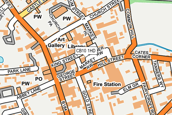 CB10 1HD map - OS OpenMap – Local (Ordnance Survey) CB10 1HD map - OS OpenMap – Local (Ordnance Survey)