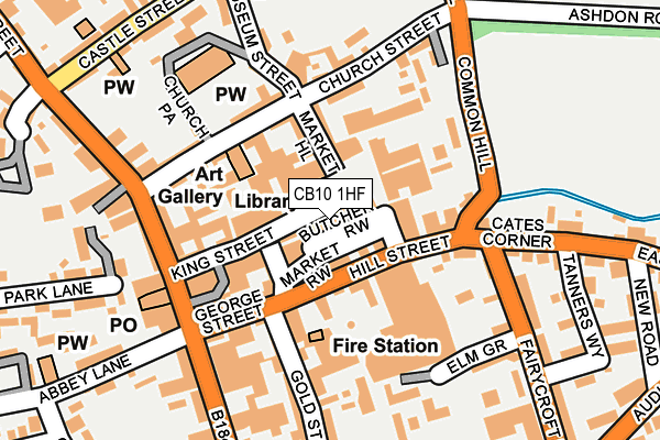 CB10 1HF map - OS OpenMap – Local (Ordnance Survey) CB10 1HF map - OS OpenMap – Local (Ordnance Survey)