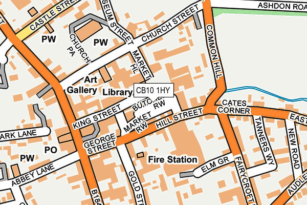 CB10 1HY map - OS OpenMap – Local (Ordnance Survey) CB10 1HY map - OS OpenMap – Local (Ordnance Survey)