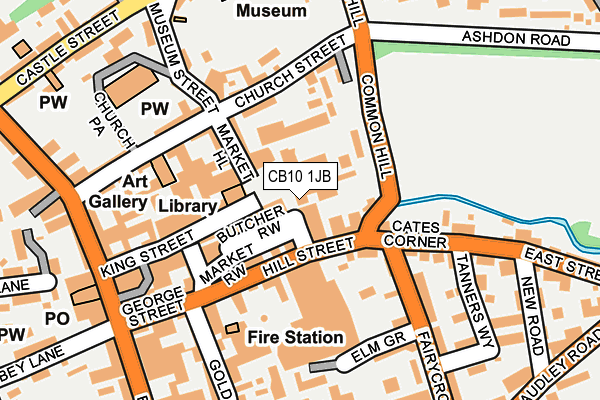 CB10 1JB map - OS OpenMap – Local (Ordnance Survey) CB10 1JB map - OS OpenMap – Local (Ordnance Survey)