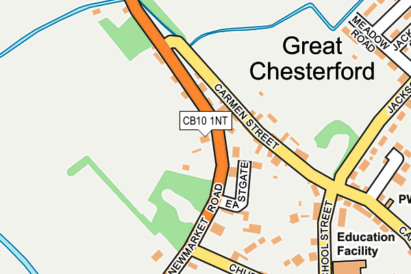 CB10 1NT map - OS OpenMap – Local (Ordnance Survey) CB10 1NT map - OS OpenMap – Local (Ordnance Survey)