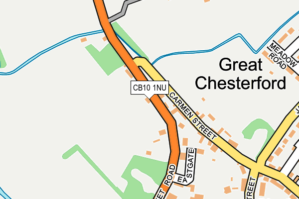 CB10 1NU map - OS OpenMap – Local (Ordnance Survey) CB10 1NU map - OS OpenMap – Local (Ordnance Survey)