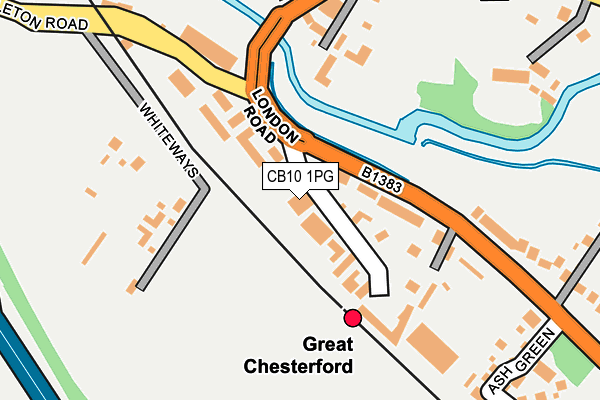 CB10 1PG map - OS OpenMap – Local (Ordnance Survey) CB10 1PG map - OS OpenMap – Local (Ordnance Survey)