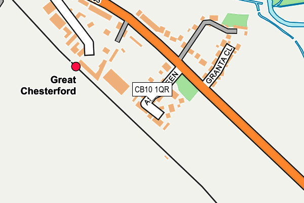 CB10 1QR map - OS OpenMap – Local (Ordnance Survey) CB10 1QR map - OS OpenMap – Local (Ordnance Survey)