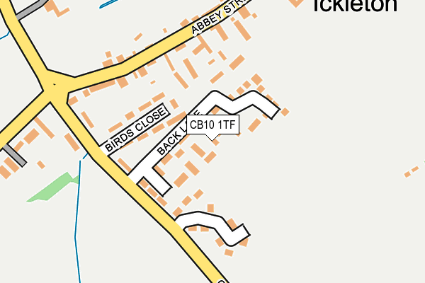 CB10 1TF map - OS OpenMap – Local (Ordnance Survey) CB10 1TF map - OS OpenMap – Local (Ordnance Survey)