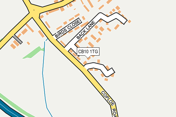 CB10 1TG map - OS OpenMap – Local (Ordnance Survey) CB10 1TG map - OS OpenMap – Local (Ordnance Survey)