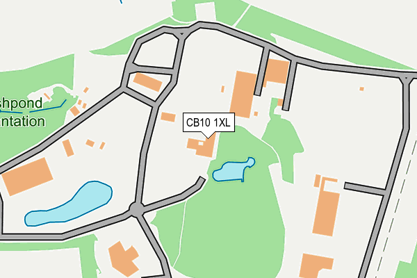 CB10 1XL map - OS OpenMap – Local (Ordnance Survey) CB10 1XL map - OS OpenMap – Local (Ordnance Survey)