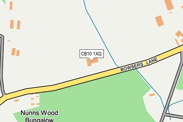 CB10 1XQ map - OS OpenMap – Local (Ordnance Survey) CB10 1XQ map - OS OpenMap – Local (Ordnance Survey)