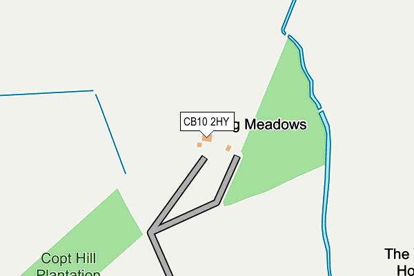 CB10 2HY map - OS OpenMap – Local (Ordnance Survey) CB10 2HY map - OS OpenMap – Local (Ordnance Survey)