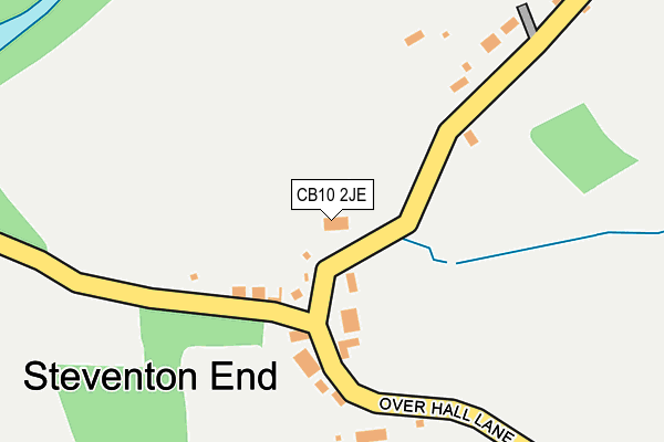 CB10 2JE map - OS OpenMap – Local (Ordnance Survey) CB10 2JE map - OS OpenMap – Local (Ordnance Survey)