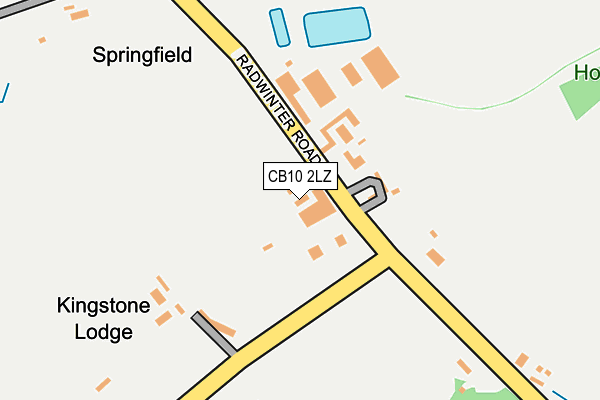 CB10 2LZ map - OS OpenMap – Local (Ordnance Survey) CB10 2LZ map - OS OpenMap – Local (Ordnance Survey)