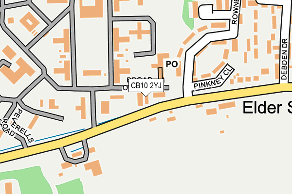 CB10 2YJ map - OS OpenMap – Local (Ordnance Survey) CB10 2YJ map - OS OpenMap – Local (Ordnance Survey)