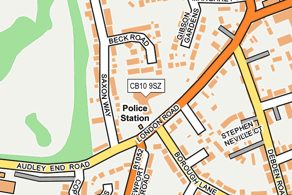 CB10 9SZ map - OS OpenMap – Local (Ordnance Survey) CB10 9SZ map - OS OpenMap – Local (Ordnance Survey)
