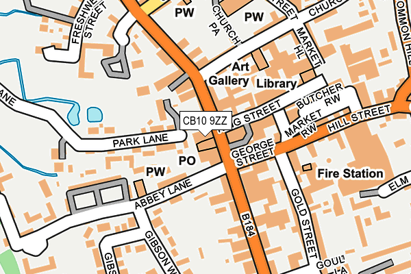 CB10 9ZZ map - OS OpenMap – Local (Ordnance Survey) CB10 9ZZ map - OS OpenMap – Local (Ordnance Survey)