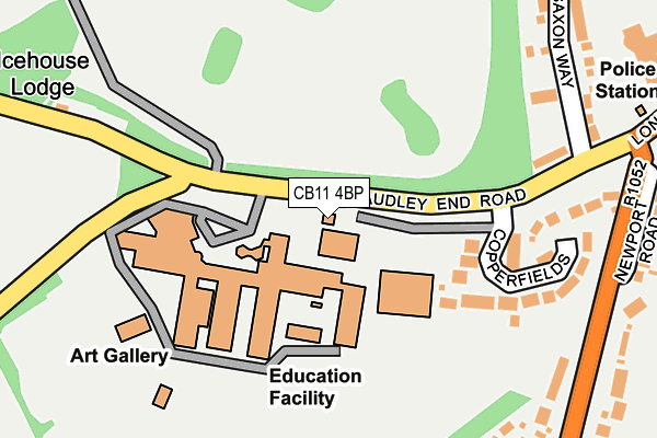 CB11 4BP map - OS OpenMap – Local (Ordnance Survey) CB11 4BP map - OS OpenMap – Local (Ordnance Survey)
