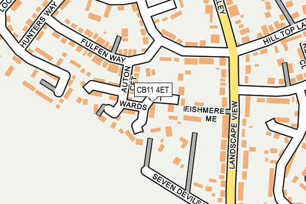 CB11 4ET map - OS OpenMap – Local (Ordnance Survey) CB11 4ET map - OS OpenMap – Local (Ordnance Survey)