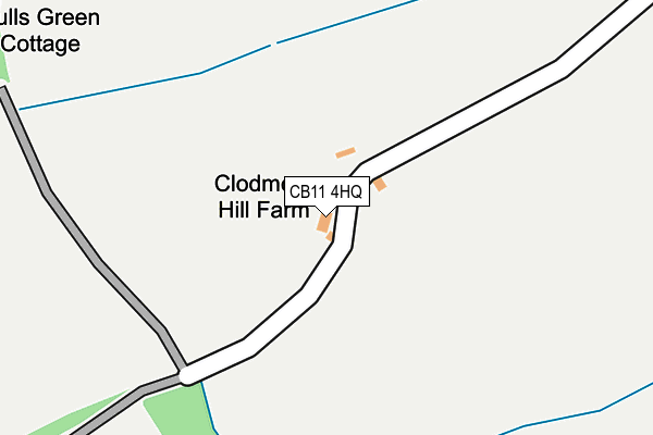 CB11 4HQ map - OS OpenMap – Local (Ordnance Survey) CB11 4HQ map - OS OpenMap – Local (Ordnance Survey)