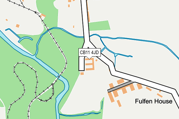 CB11 4JD map - OS OpenMap – Local (Ordnance Survey) CB11 4JD map - OS OpenMap – Local (Ordnance Survey)