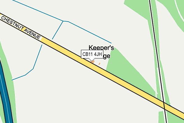 CB11 4JH map - OS OpenMap – Local (Ordnance Survey) CB11 4JH map - OS OpenMap – Local (Ordnance Survey)