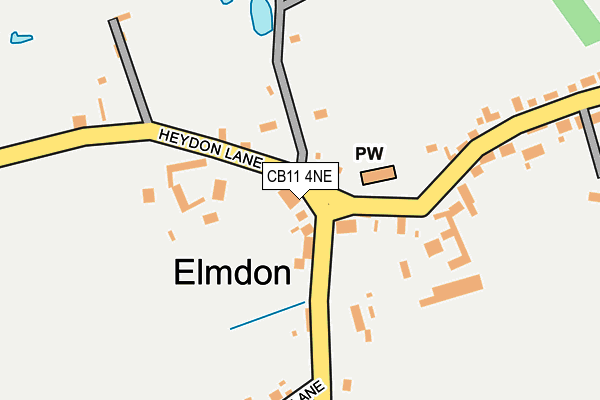 CB11 4NE map - OS OpenMap – Local (Ordnance Survey) CB11 4NE map - OS OpenMap – Local (Ordnance Survey)