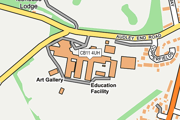 CB11 4UH map - OS OpenMap – Local (Ordnance Survey) CB11 4UH map - OS OpenMap – Local (Ordnance Survey)