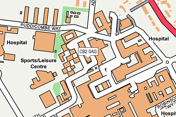 CB2 0AG map - OS OpenMap – Local (Ordnance Survey) CB2 0AG map - OS OpenMap – Local (Ordnance Survey)