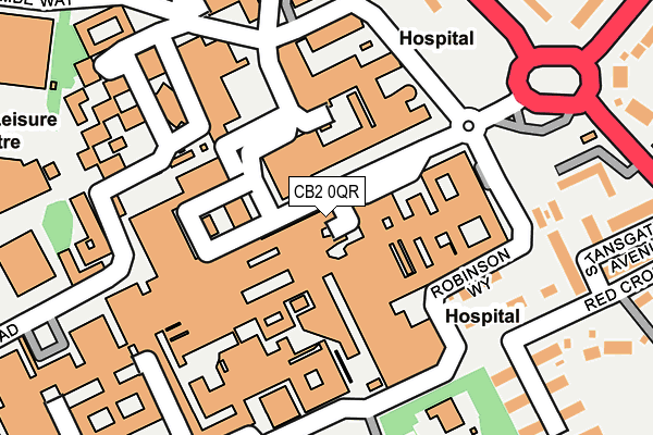 CB2 0QR map - OS OpenMap – Local (Ordnance Survey) CB2 0QR map - OS OpenMap – Local (Ordnance Survey)