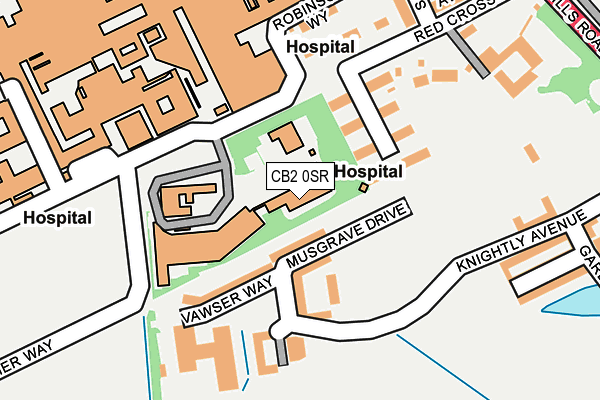 CB2 0SR map - OS OpenMap – Local (Ordnance Survey) CB2 0SR map - OS OpenMap – Local (Ordnance Survey)