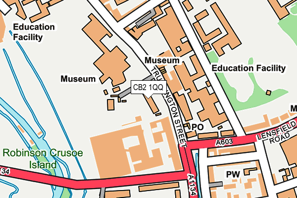 CB2 1QQ map - OS OpenMap – Local (Ordnance Survey) CB2 1QQ map - OS OpenMap – Local (Ordnance Survey)