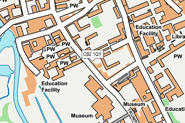 CB2 1QY map - OS OpenMap – Local (Ordnance Survey) CB2 1QY map - OS OpenMap – Local (Ordnance Survey)