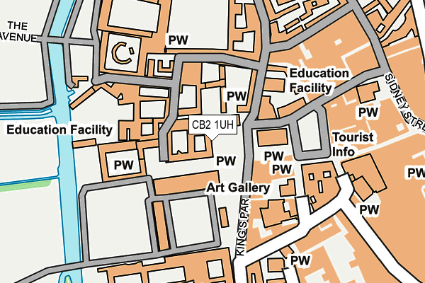 CB2 1UH map - OS OpenMap – Local (Ordnance Survey) CB2 1UH map - OS OpenMap – Local (Ordnance Survey)