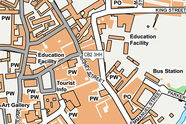 CB2 3HH map - OS OpenMap – Local (Ordnance Survey) CB2 3HH map - OS OpenMap – Local (Ordnance Survey)