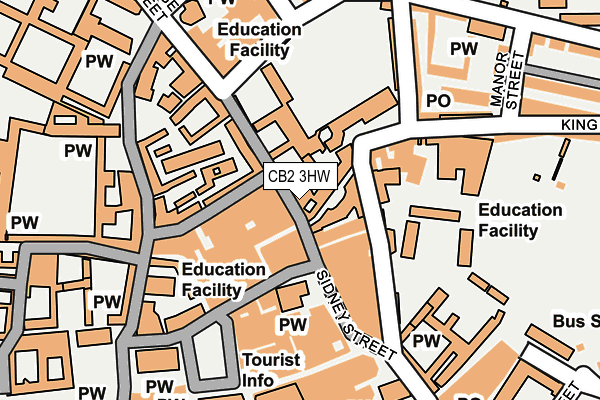 CB2 3HW map - OS OpenMap – Local (Ordnance Survey) CB2 3HW map - OS OpenMap – Local (Ordnance Survey)