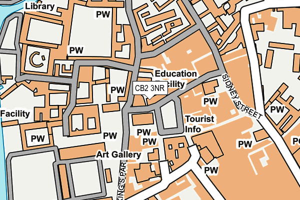 CB2 3NR map - OS OpenMap – Local (Ordnance Survey) CB2 3NR map - OS OpenMap – Local (Ordnance Survey)