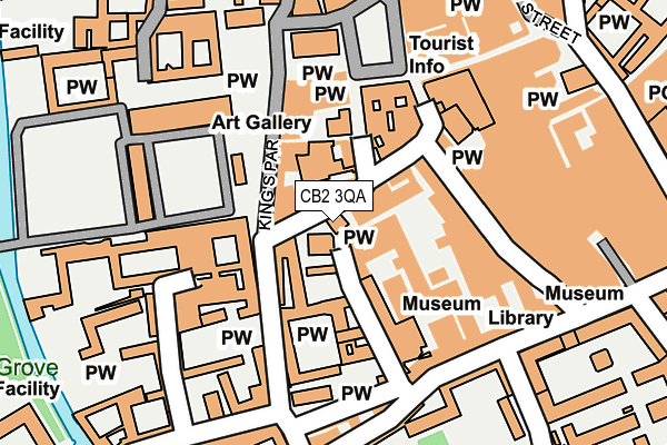 CB2 3QA map - OS OpenMap – Local (Ordnance Survey) CB2 3QA map - OS OpenMap – Local (Ordnance Survey)