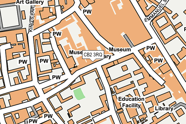 CB2 3RQ map - OS OpenMap – Local (Ordnance Survey) CB2 3RQ map - OS OpenMap – Local (Ordnance Survey)