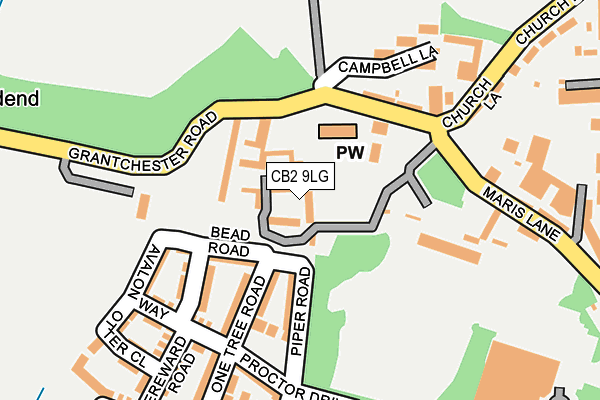 CB2 9LG map - OS OpenMap – Local (Ordnance Survey) CB2 9LG map - OS OpenMap – Local (Ordnance Survey)