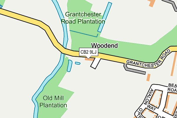 CB2 9LJ map - OS OpenMap – Local (Ordnance Survey) CB2 9LJ map - OS OpenMap – Local (Ordnance Survey)