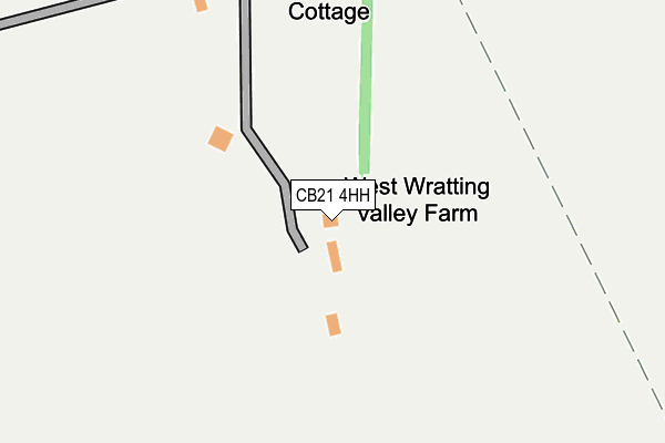 CB21 4HH map - OS OpenMap – Local (Ordnance Survey) CB21 4HH map - OS OpenMap – Local (Ordnance Survey)